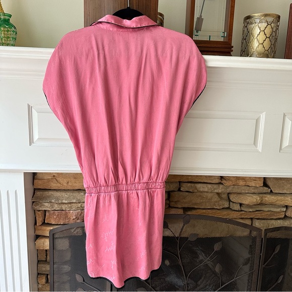 Victoria's Secret Satin Logo Pink Romper XL - Picture 3 of 7